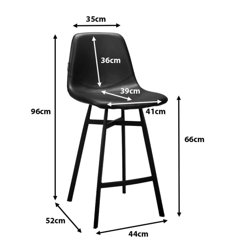 Jones Ht 65cm Antique Black Jones Ht 65cm Antique Black