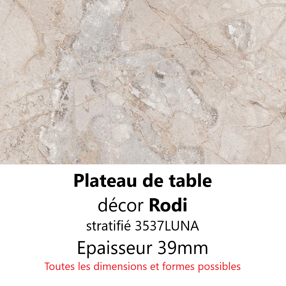 Plateau Rodi 39 mm