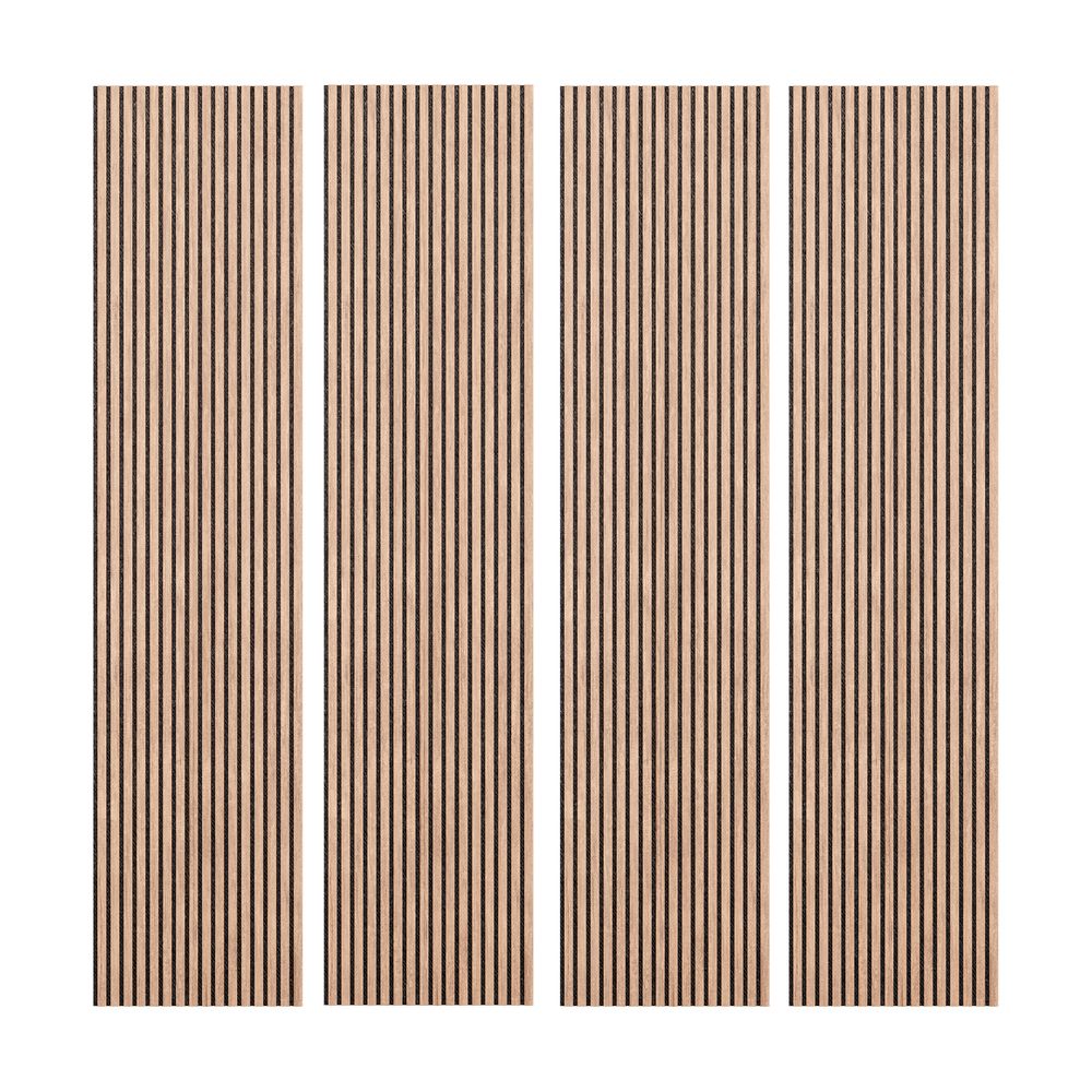 01-Panel-Wut-RED-OAK 4er-Set Akustikpaneele Wut