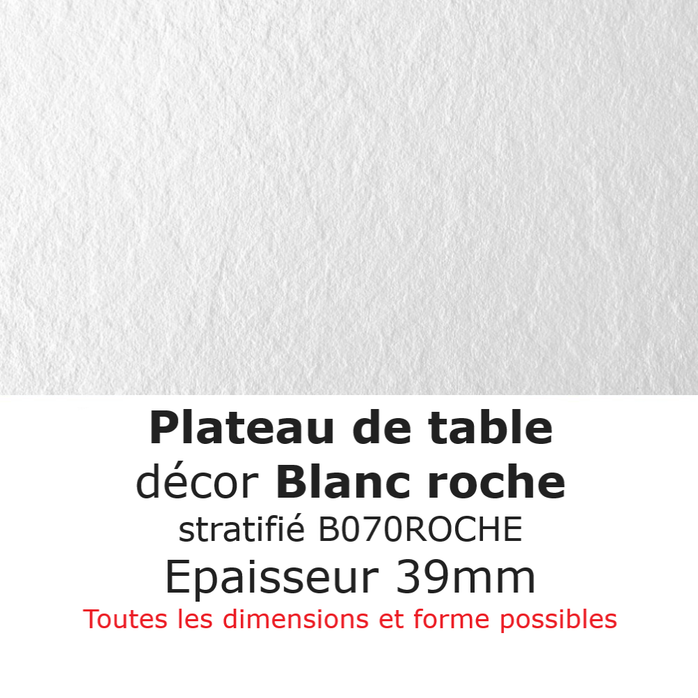 Plateau Blanc Roche 39 mm