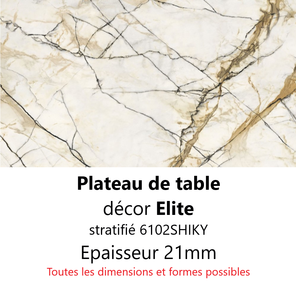 Plateau Marbre Elite 21 mm
