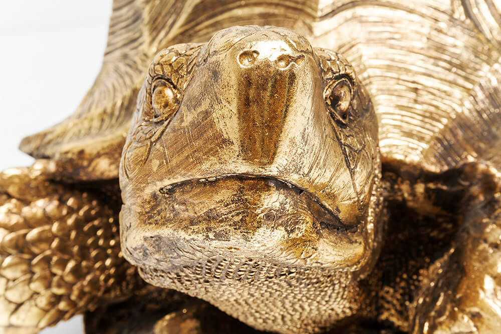 Objet déco Tortue XL Dorée