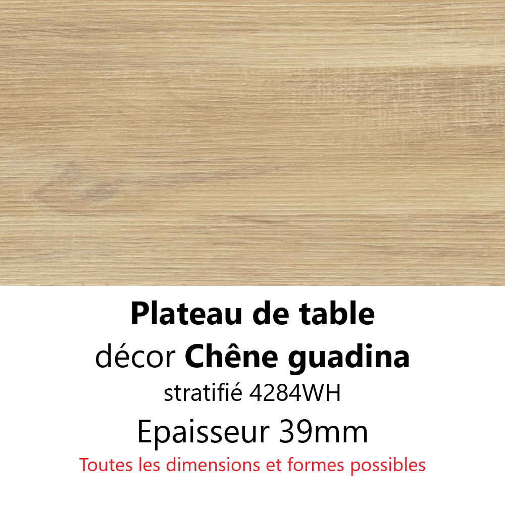 Plateau Chêne Guadina 39 mm