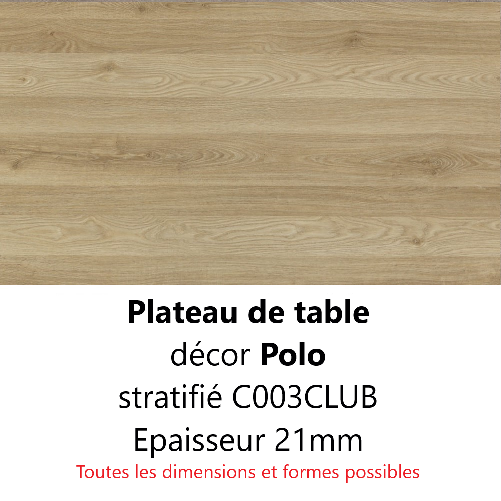 Plateau Polo 21 mm