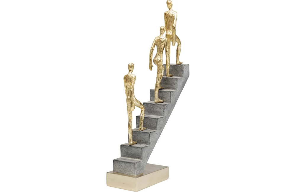 Sculpture dorée Ascension 
