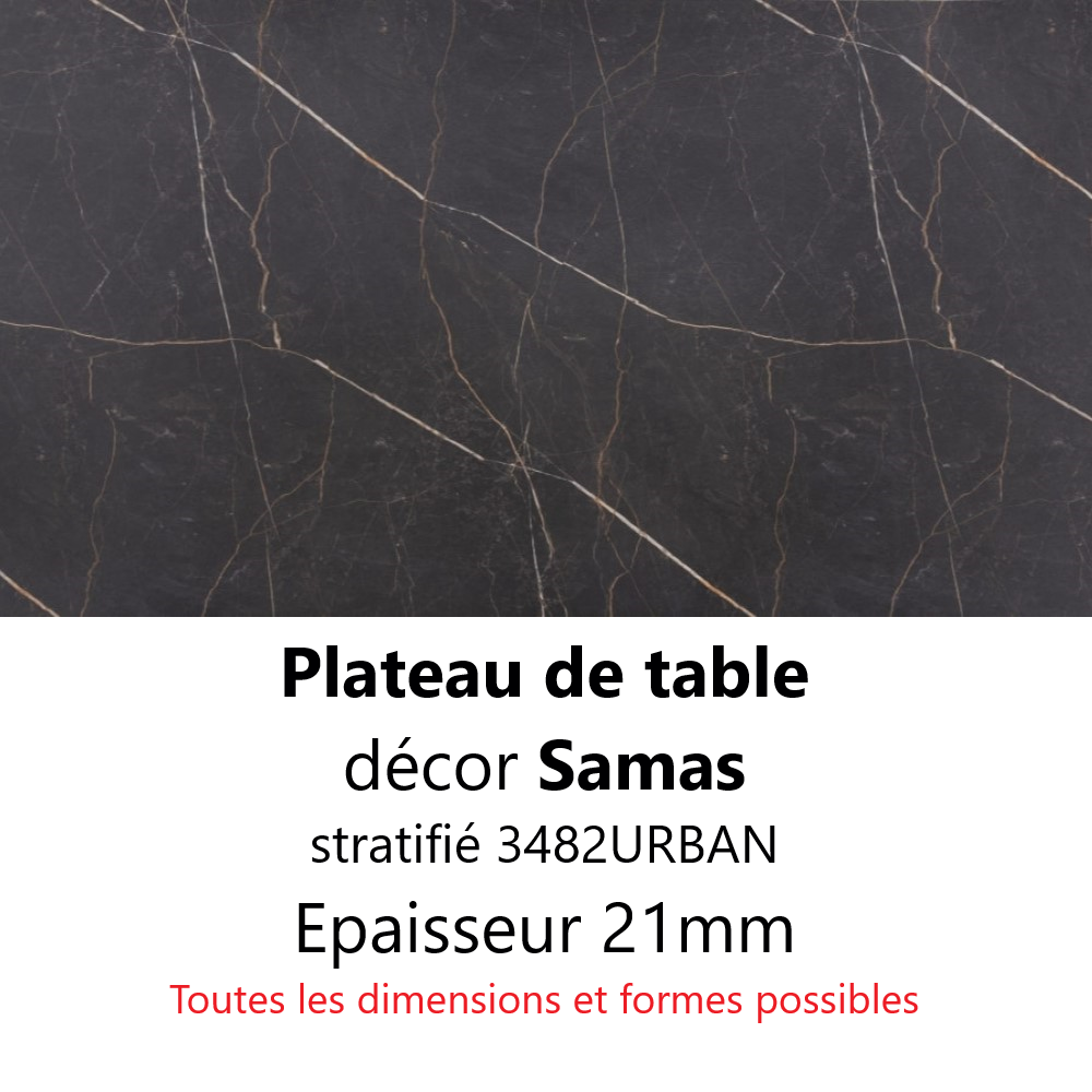 Plateau Marbre Samas 21 mm 
