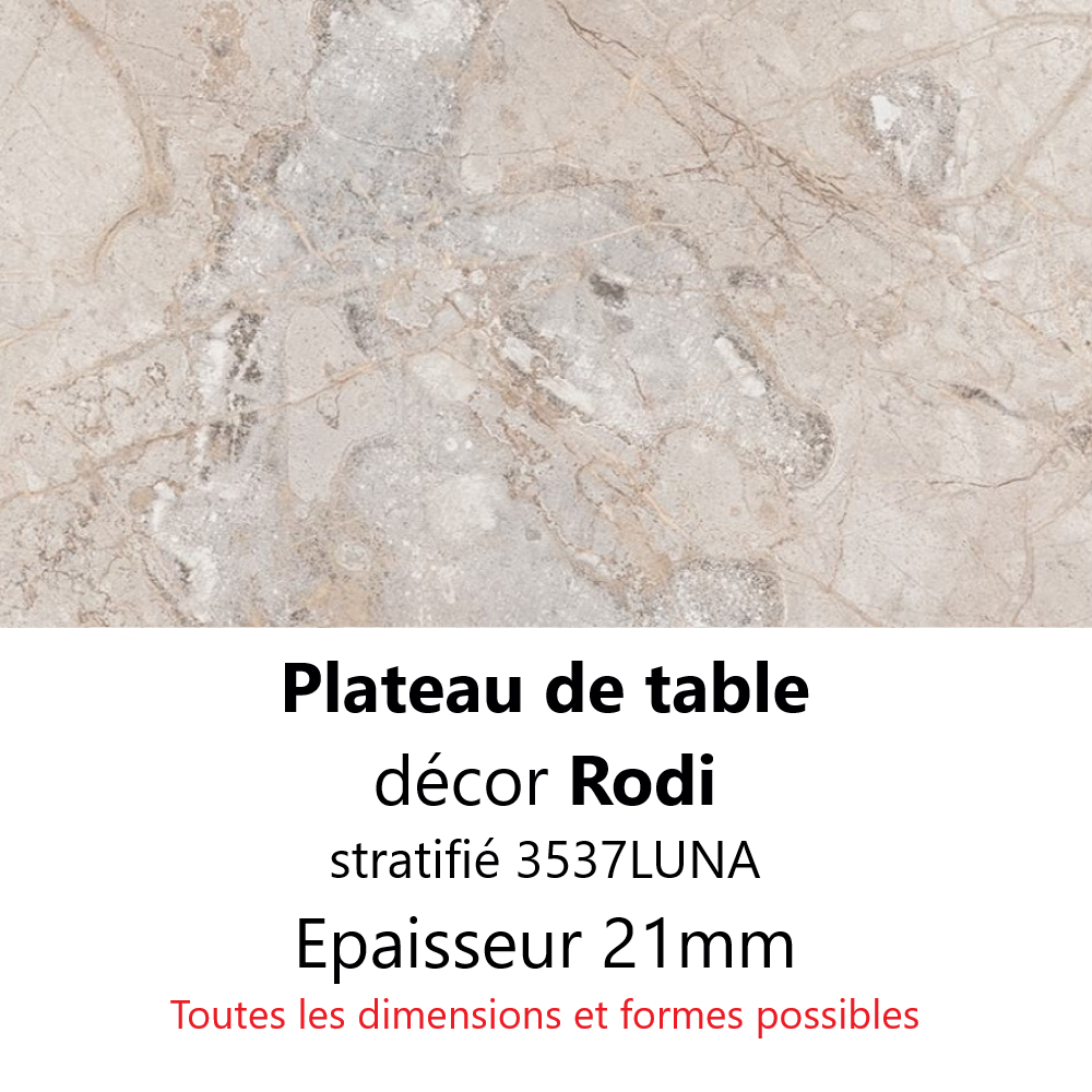 Plateau Rodi 21 mm