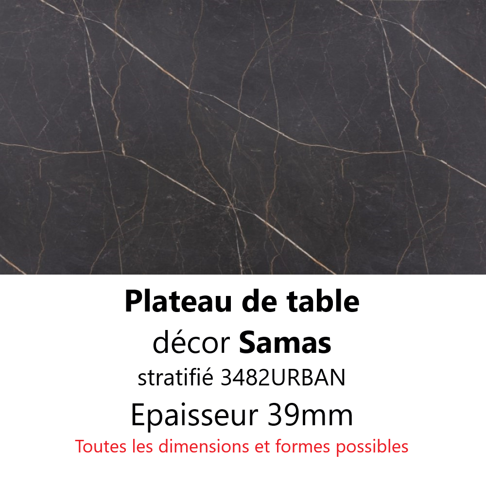 Plateau Marbre Samas 39 mm Plateau Marbre Samas 39 mm