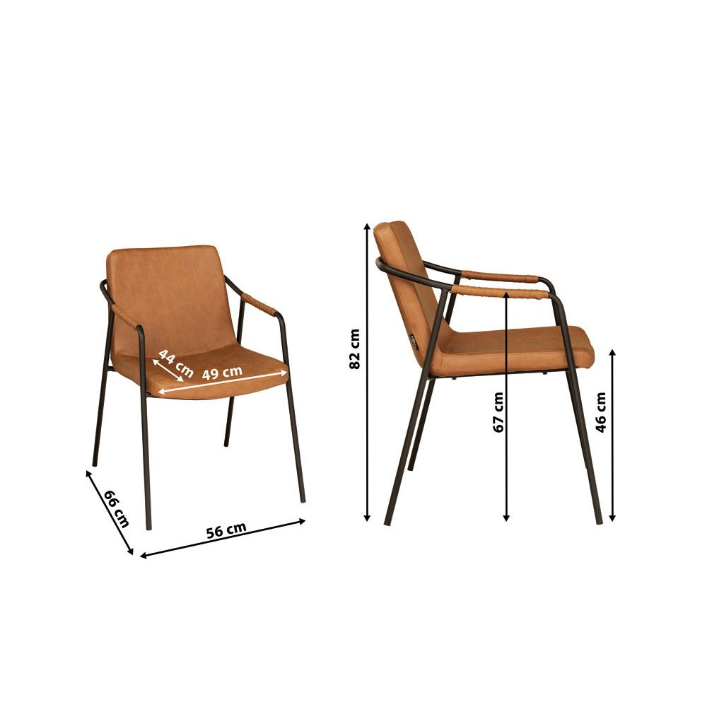 Fara Arm-Brown Fara Arm-Brown
