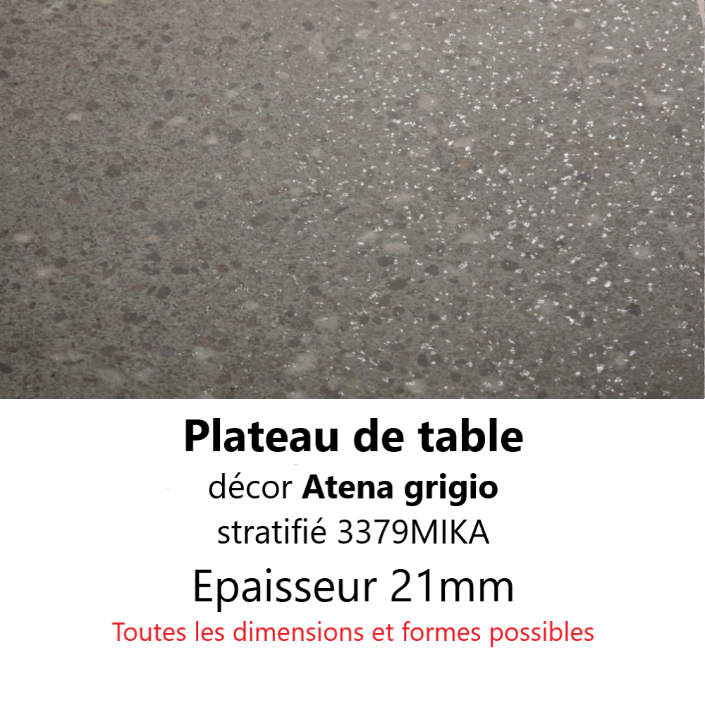 Plateau Atena Grigio 21 mm Plateau Atena Grigio 21 mm