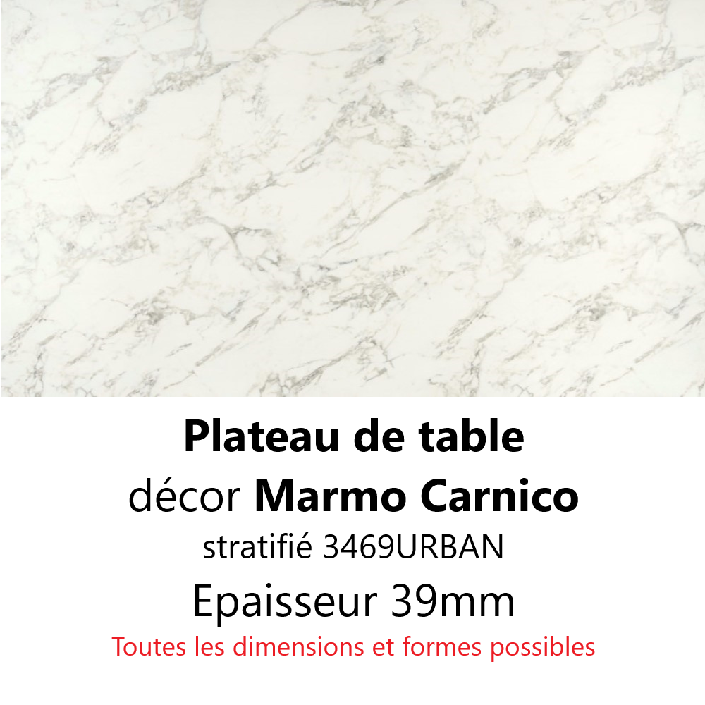 Plateau Marmo Carnico 39 mm