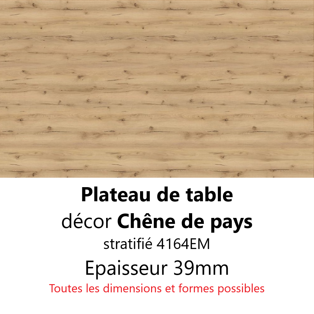 Plateau Chêne de Pays 39 mm Plateau Chêne de Pays 39 mm