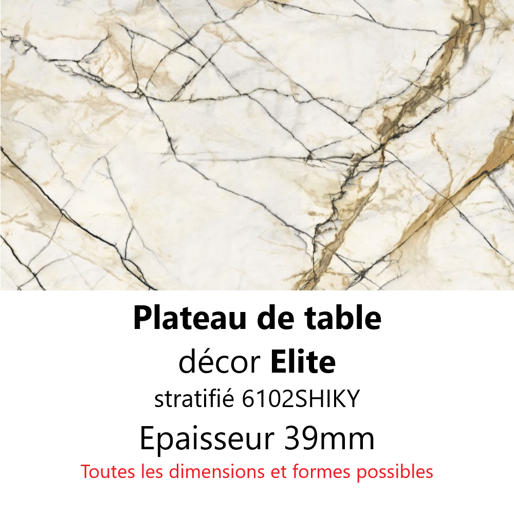 Plateau Marbre Elite 39 mm