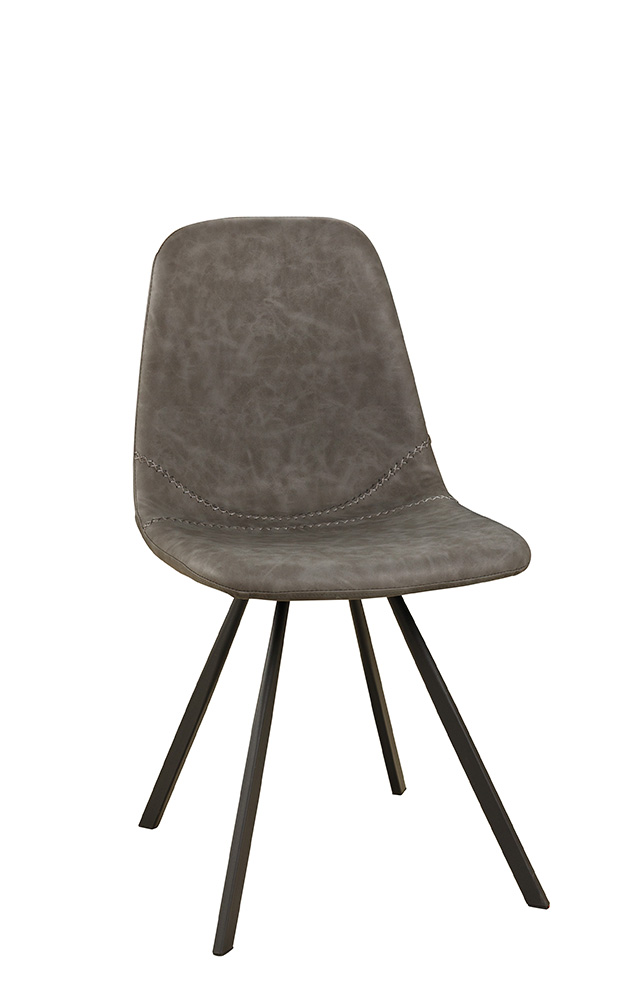 Gastronomie-Polster-stuhl-Industrialdesign-Jones-Grey_vorne_2a_1000px Jones-Grey