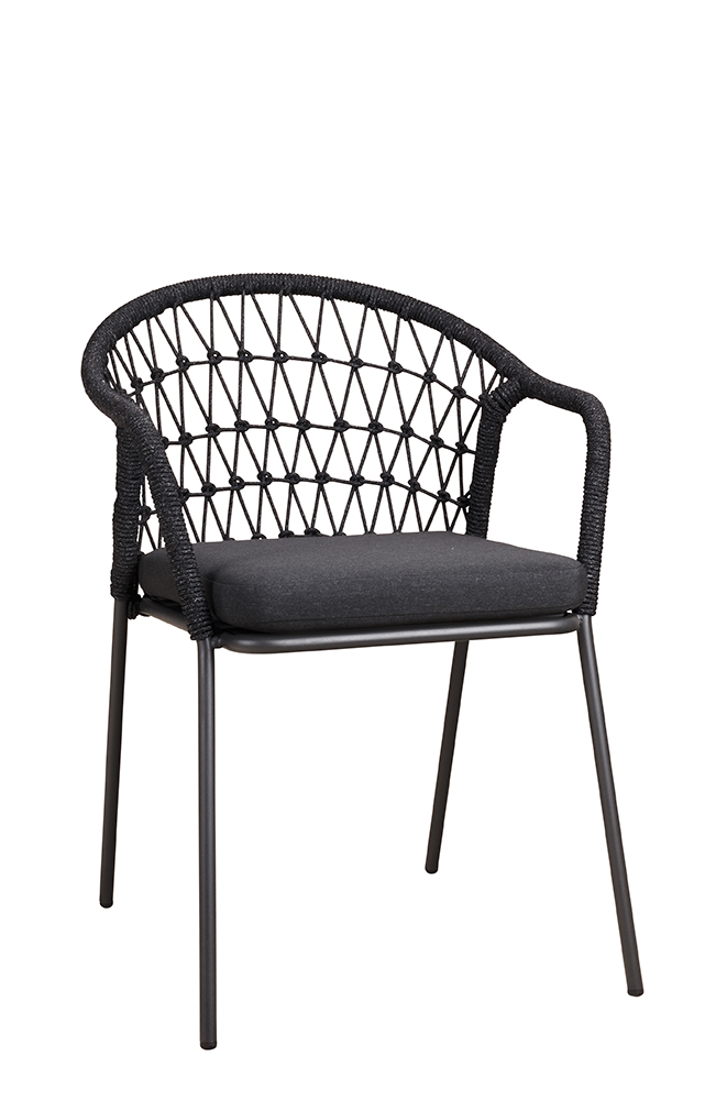Outdoor-gastronomiestuhl_modern_Exora-Dark-Grey_vorne_1000px Exora dark-grey