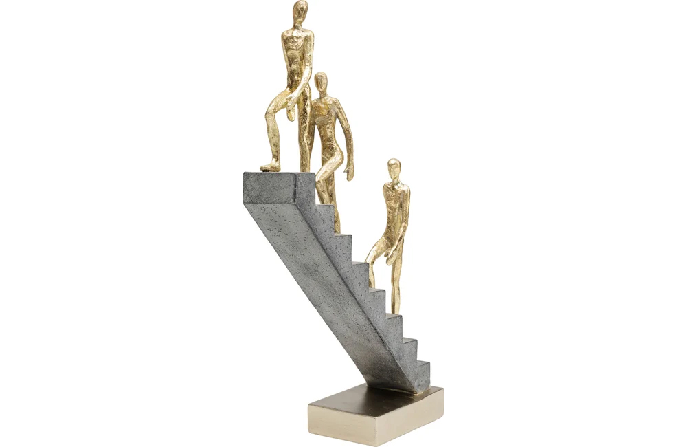 Sculpture dorée Ascension 