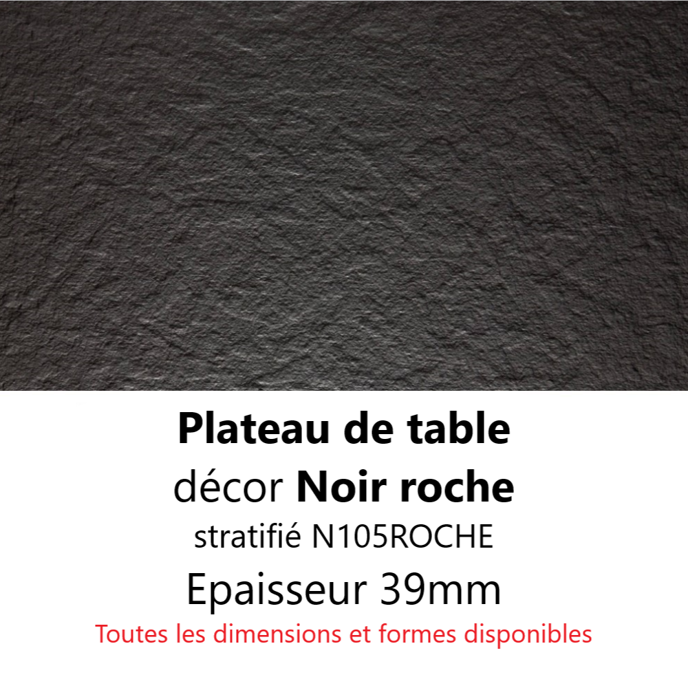 Plateau Noir Roche 39 mm Plateau Noir Roche 39 mm