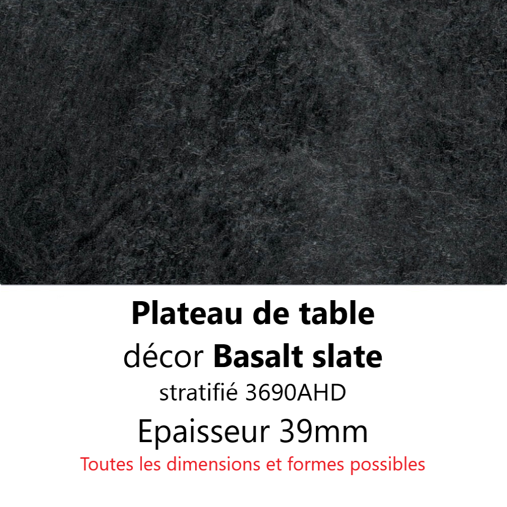Plateau Basalt slate 39 mm Plateau Basalt slate 39 mm