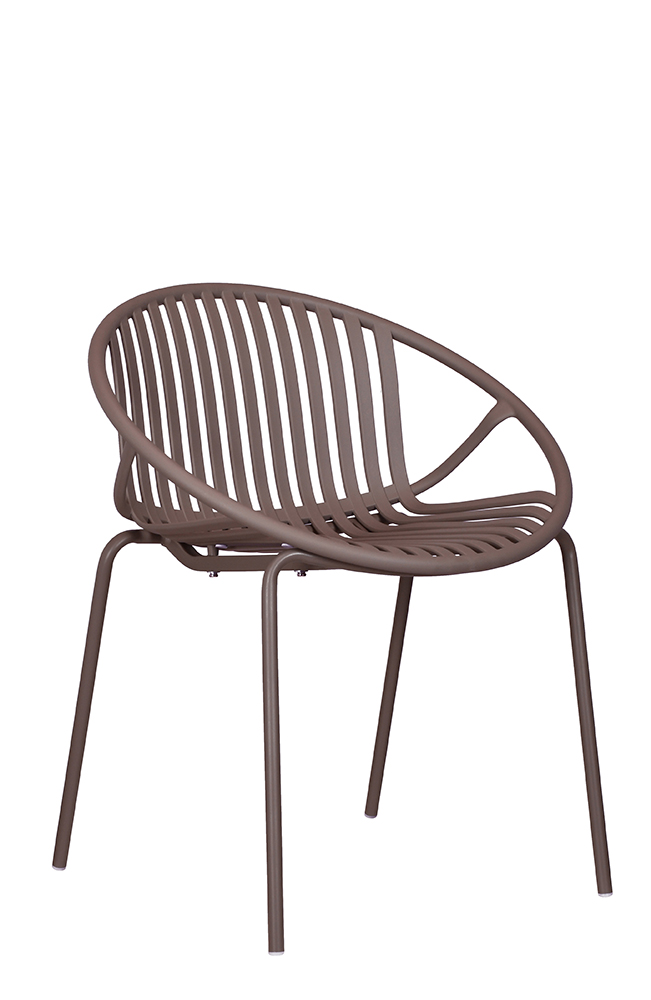Gastronomie_Kunststoffstuhl_FOMA-F858-taupe_v FOMA F858 Taupe