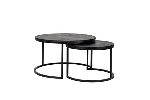 Table basse Catana Set 2 pièces (Black)