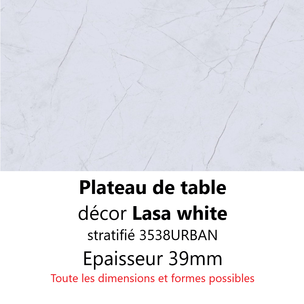 Plateau Lasa White 39 mm Plateau Lasa White 39 mm