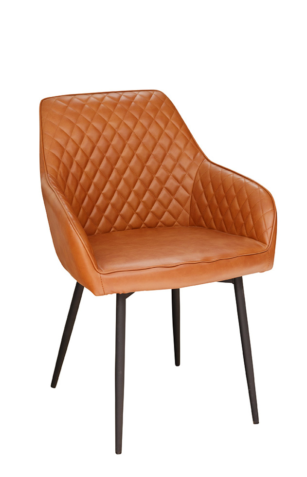 Gastronomiestuhl_Polsterstuhl_Lunaro-Step-Arm-brown_vorne_2_1000px Lunaro-Step-Arm Brown