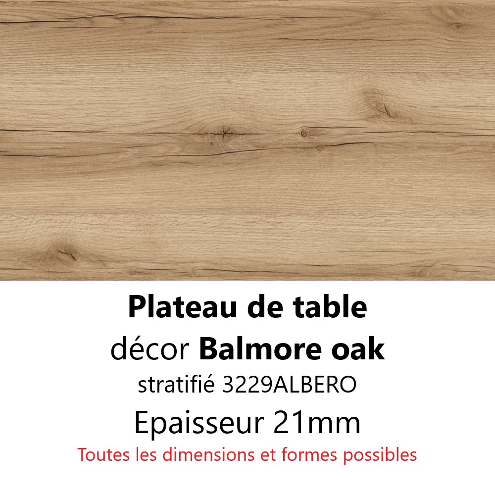 Plateau Balmore Oak 21 mm Plateau Balmore Oak 21 mm