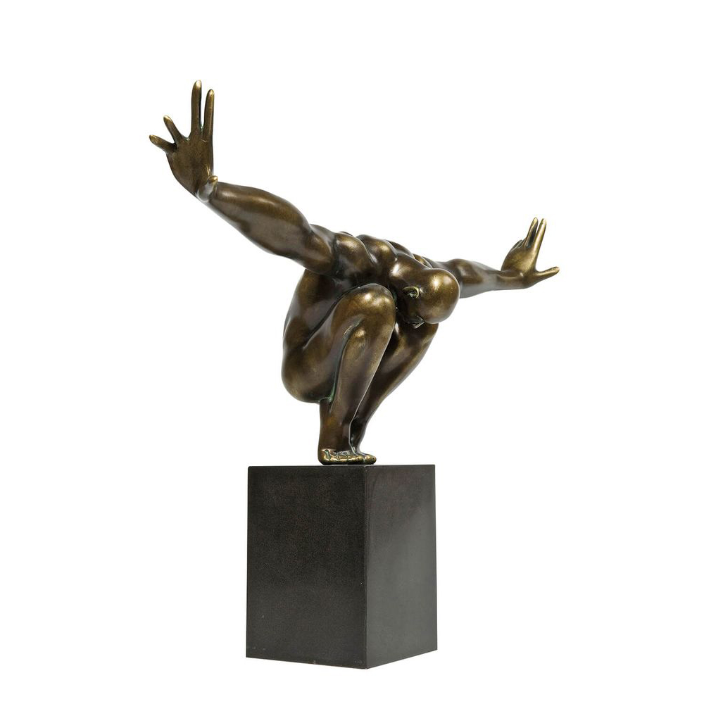 Objet déco Athlète 75cm Bronze Objet déco Athlète 75cm Bronze
