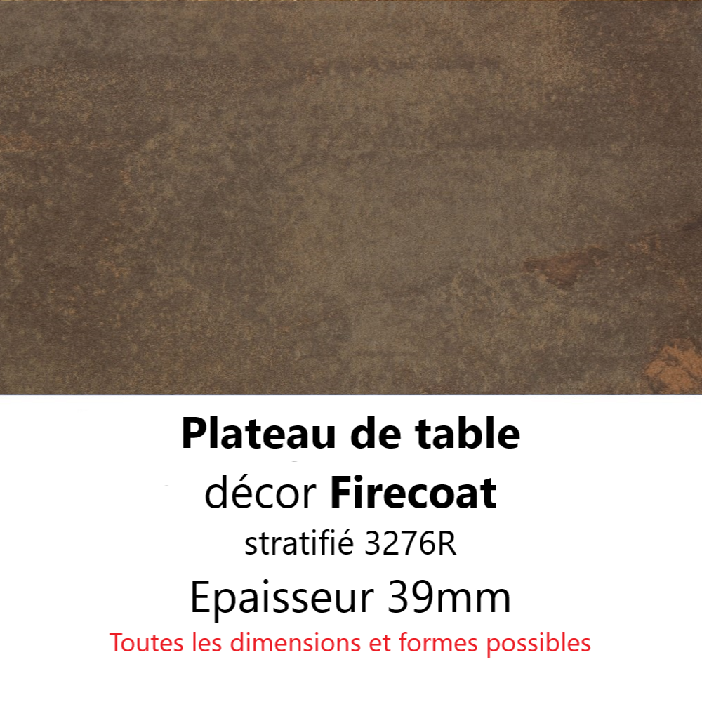 Plateau Firecoat 39 mm