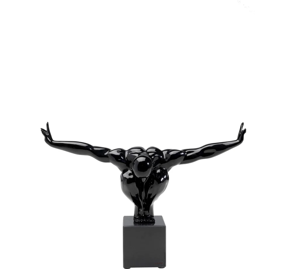 Objet déco Athlète 43cm Noir Objet déco Athlète 43cm Noir