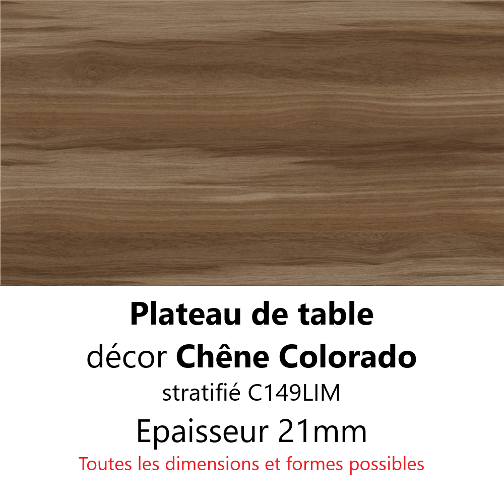 Plateau Chêne Colorado 21 mm