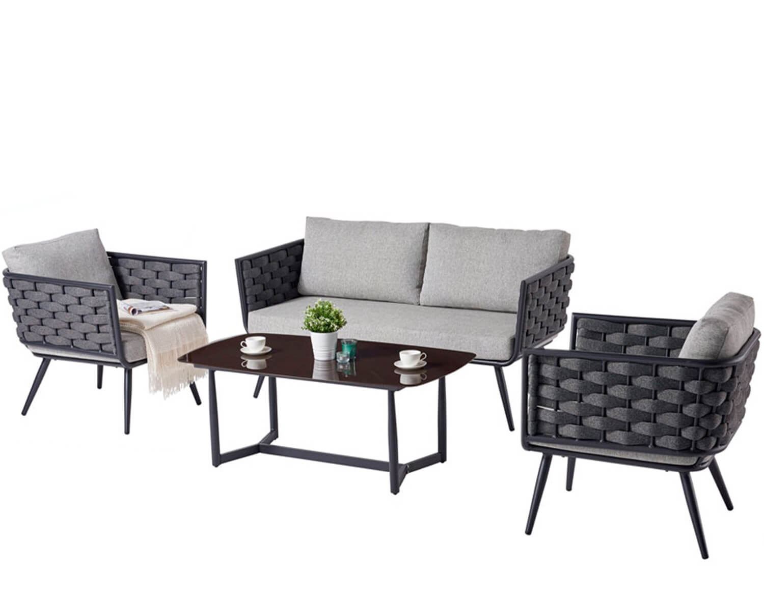 Gastronomie_Outdoorlounge_Bentio-Set_neu1000px Bentio - Lounge Set