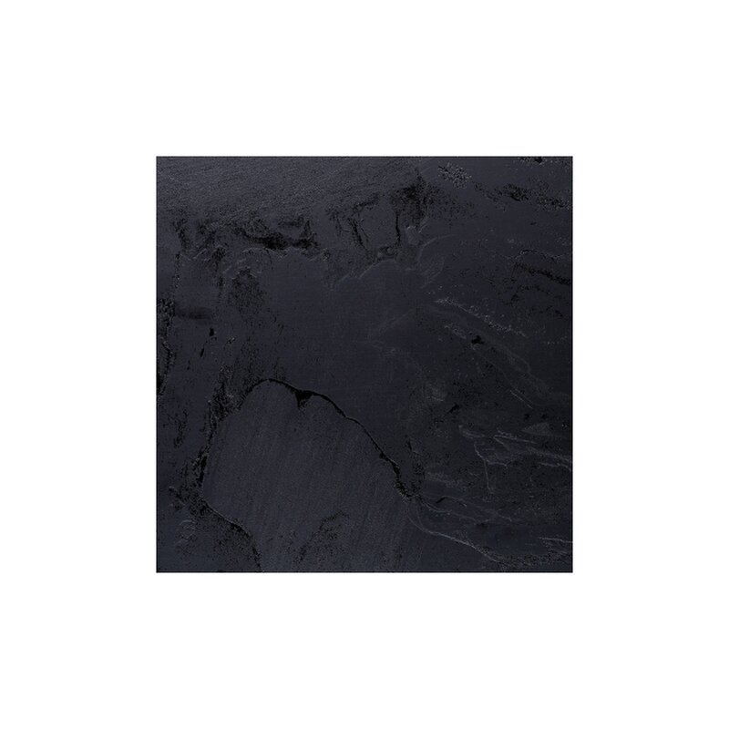 Plateau de table extrieur HPL Black Jasper Ep10mm 80x80cm