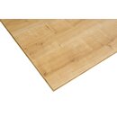 Plateau table bistrot Chne naturel Ep 25mm