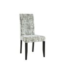 Chaise en bois rembourre ECITA Blanc Tissus