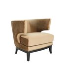 Fauteuil WOVIO Blanc Simili-cuir