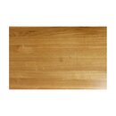 Plateau de table rectangulaire chne massif p. 26mm Configurable